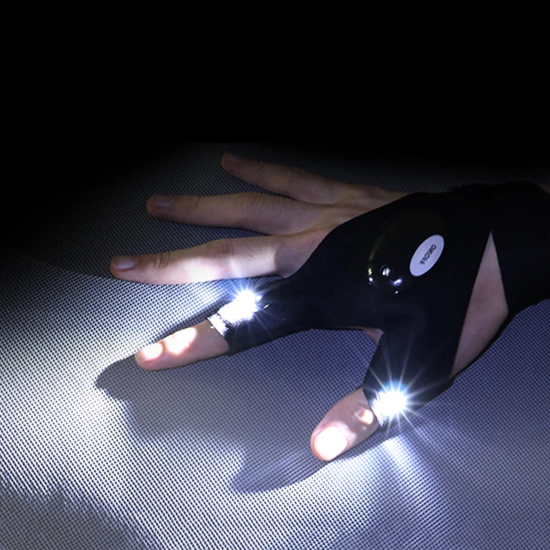 GlowGuard LED GLoves