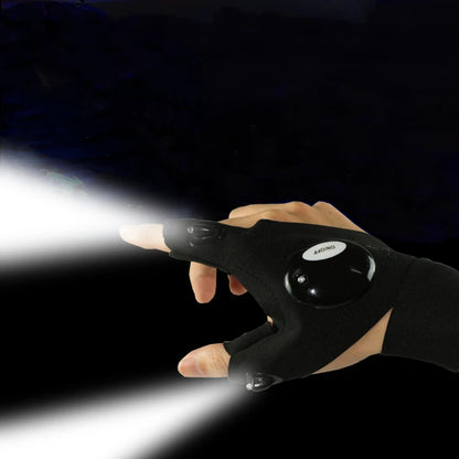 GlowGuard LED GLoves