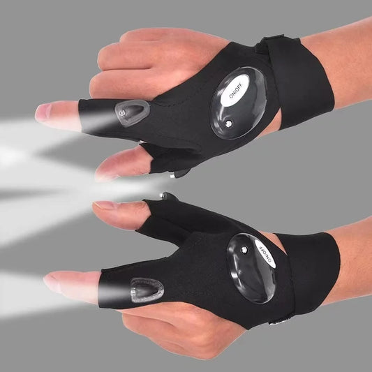 GlowGuard LED GLoves